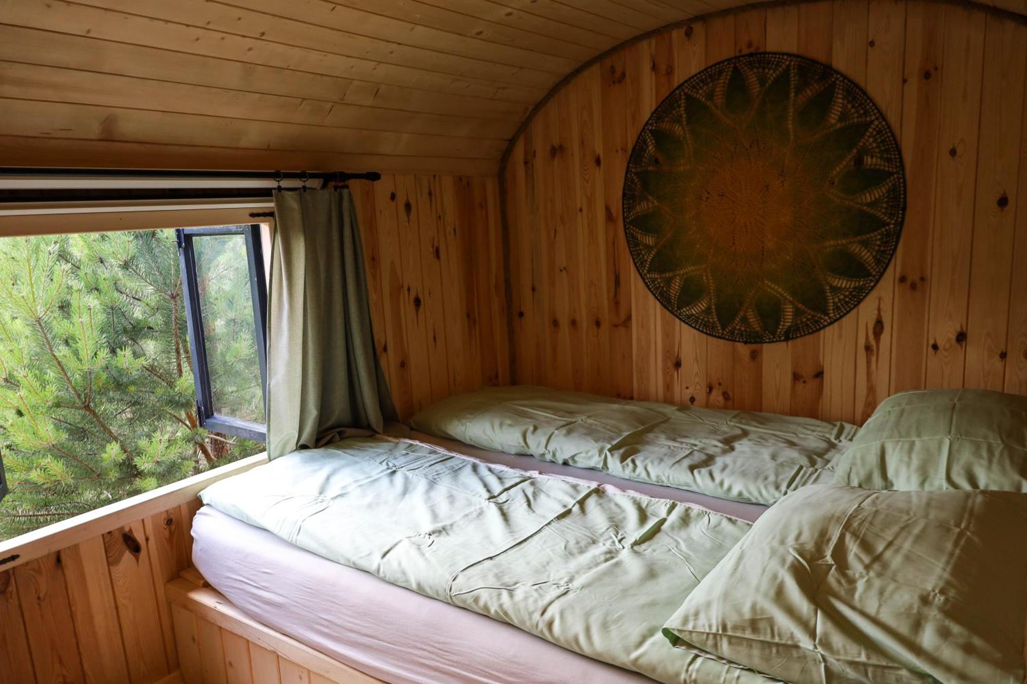 Oaza Swiety Spokoj - Domek Z Balia I Jacuzzi Rzasnik ภายนอก รูปภาพ