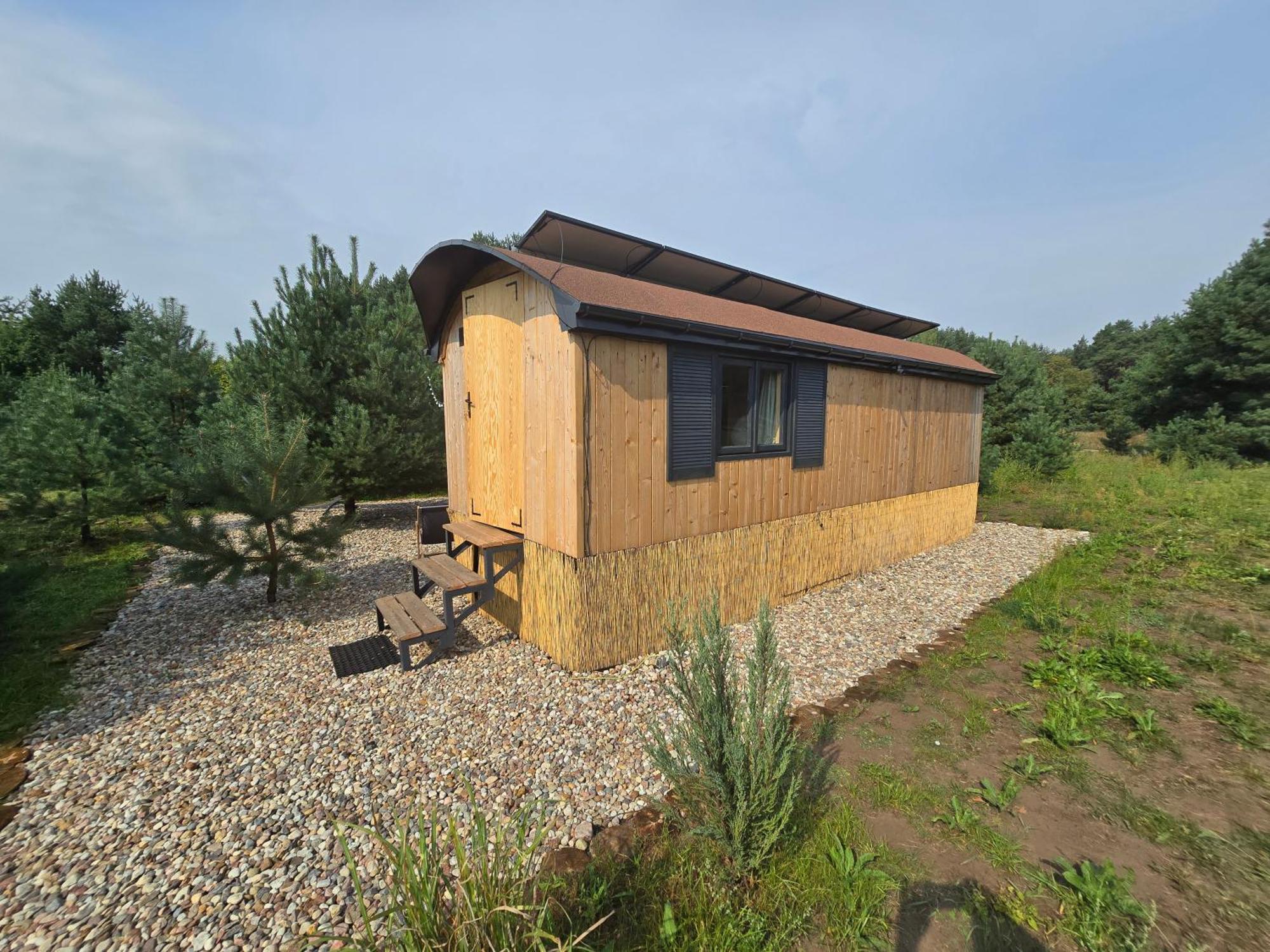 Oaza Swiety Spokoj - Domek Z Balia I Jacuzzi Rzasnik ภายนอก รูปภาพ